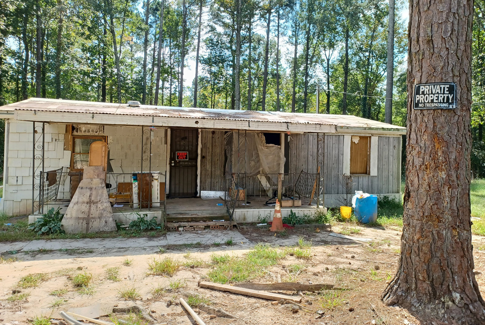 One drug house down
